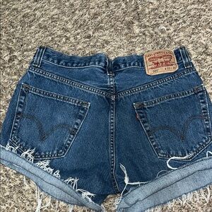 Levi’s Cut Off Jean Shorts